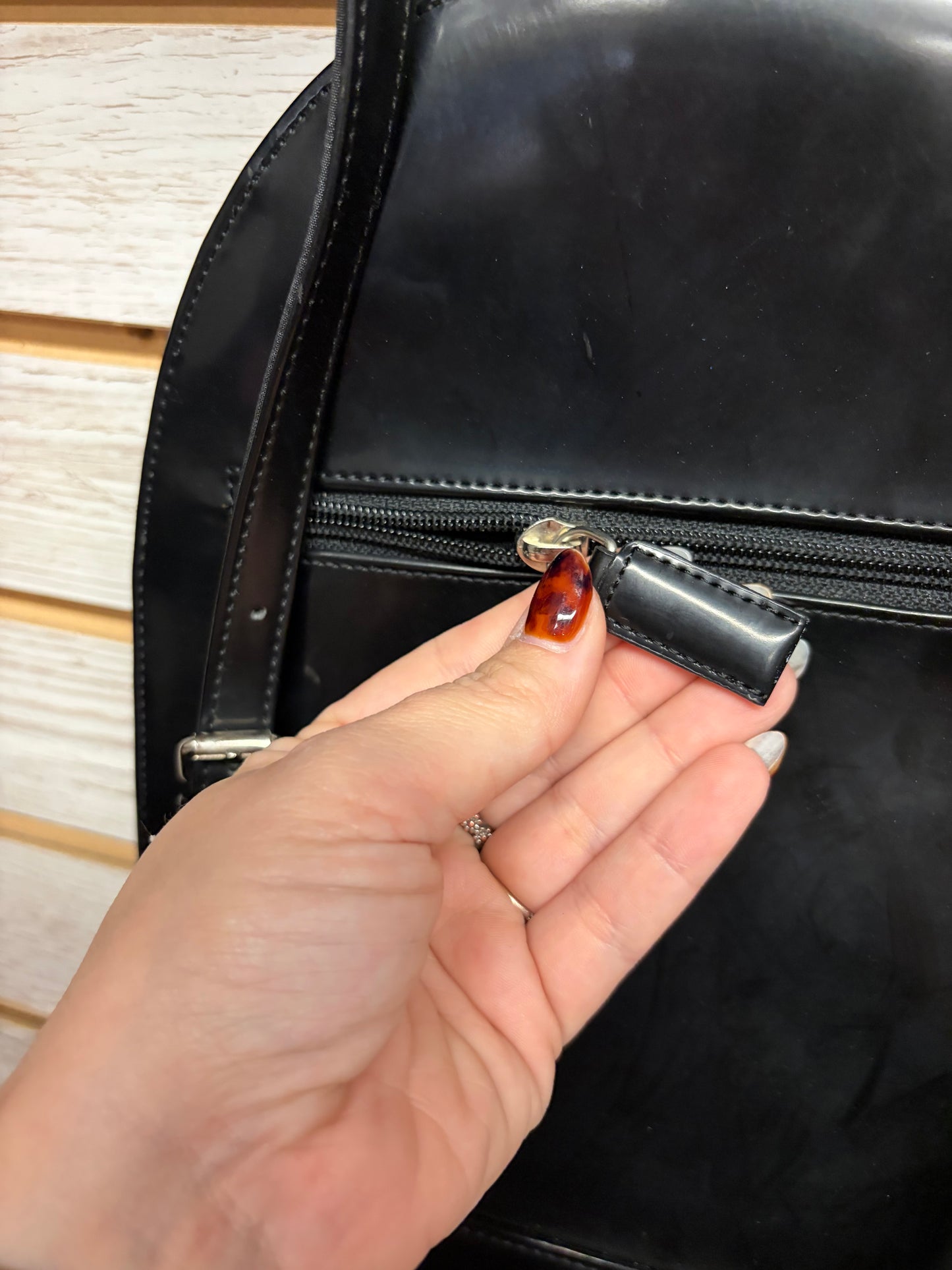 INSPIRED Goth Backpack purse (Flaws)