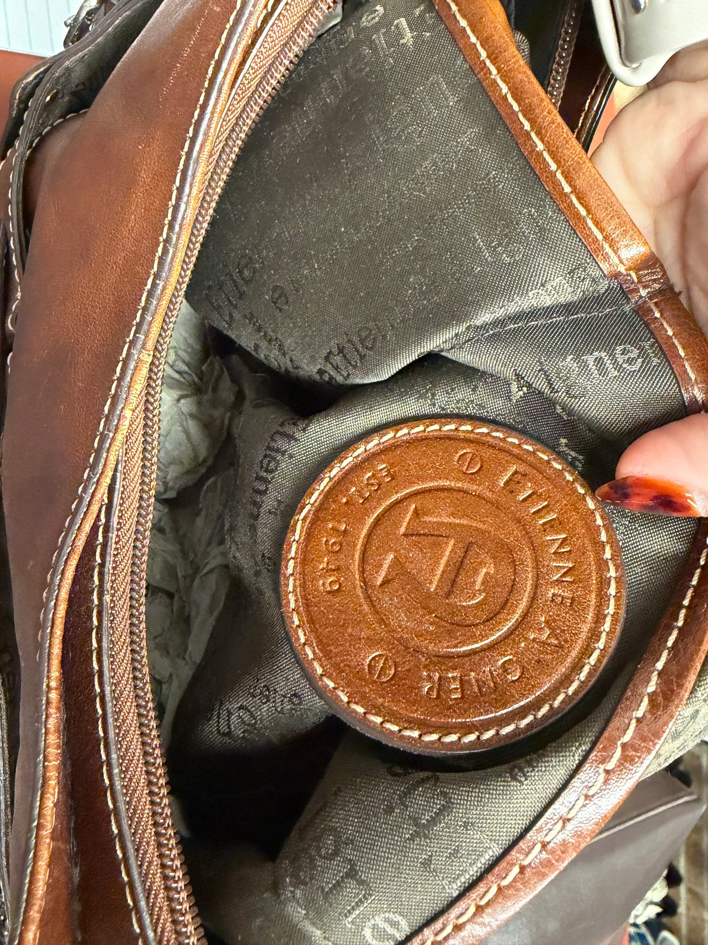 Etienne Aigner Hobo buckle Bag-brown