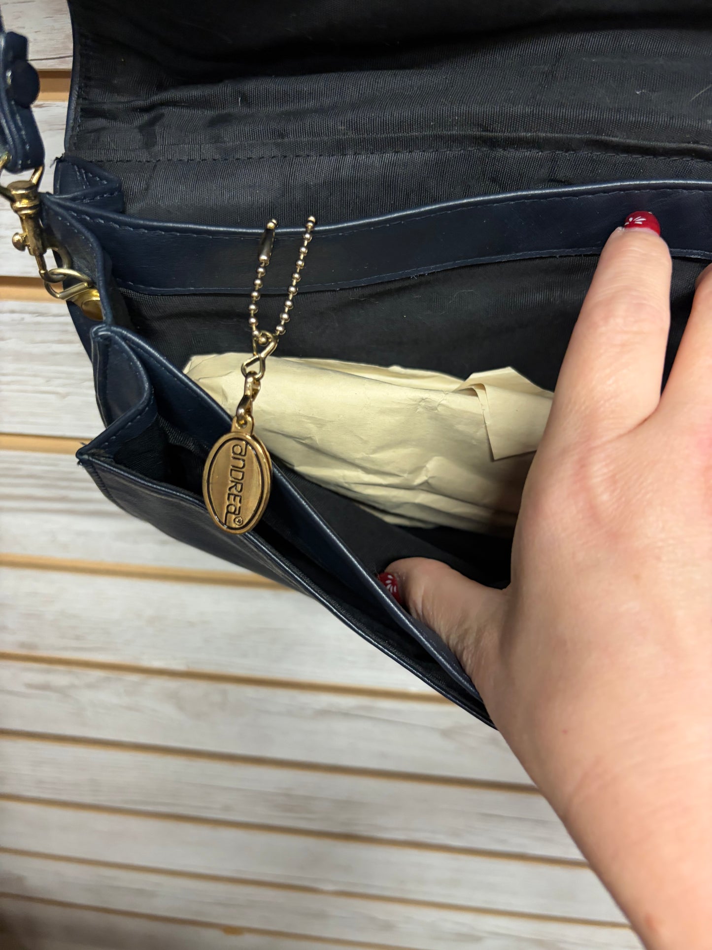 Andrea Midnight Crossbody Bag