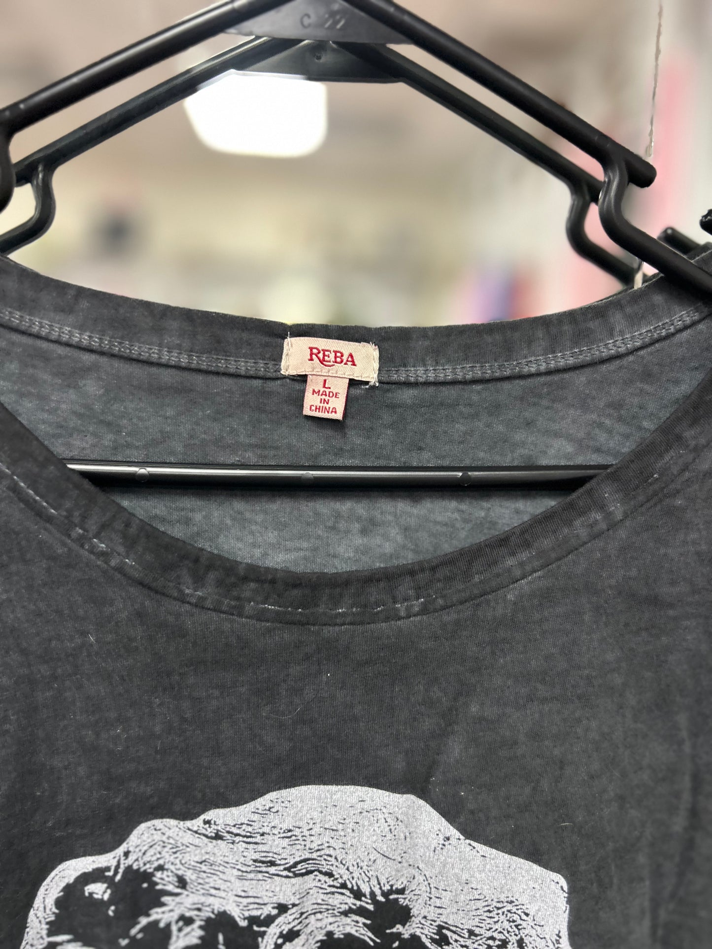 REBA Acid Wash Tee
