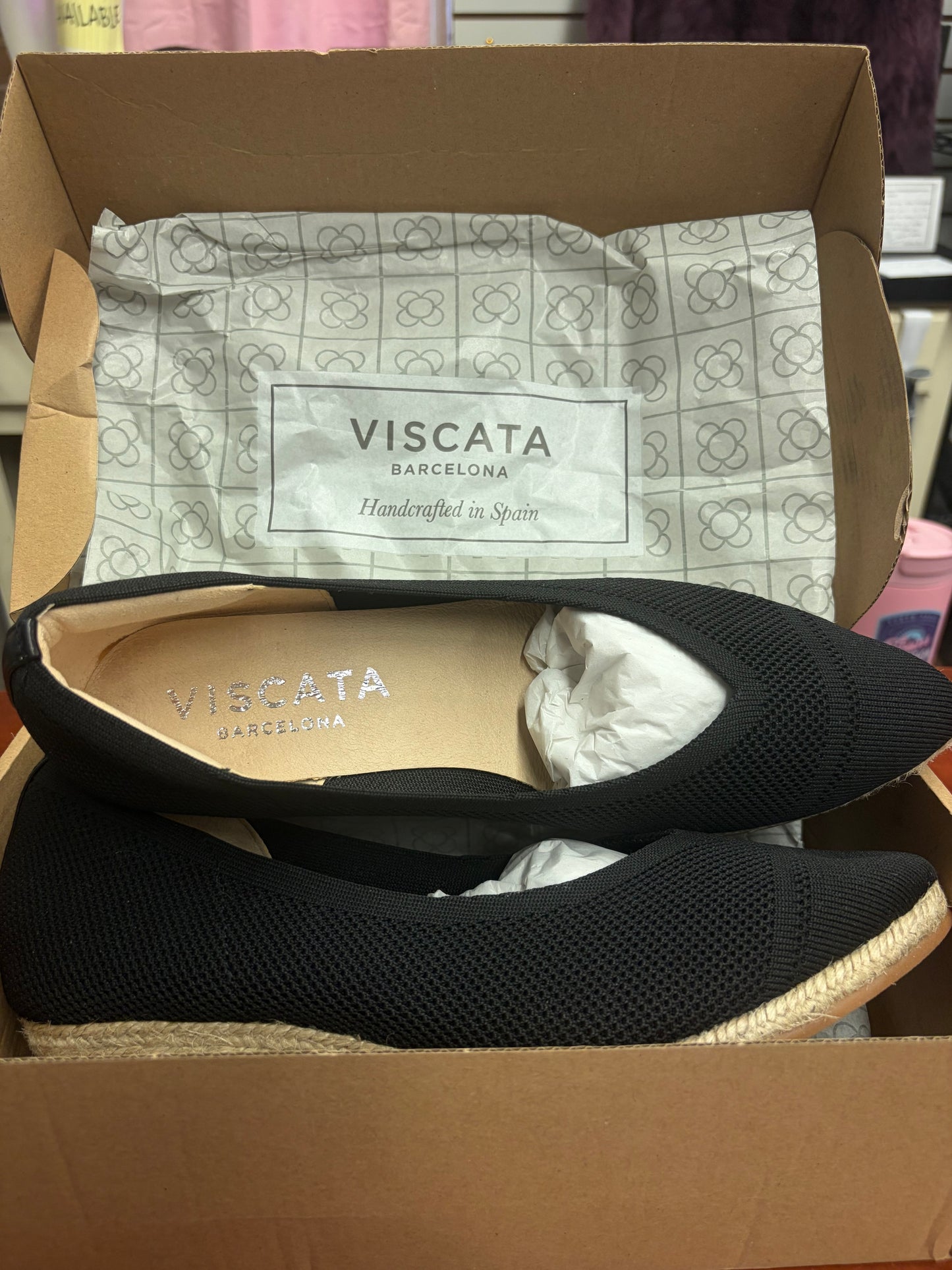 Viscata Riba Lycra Black-41UK