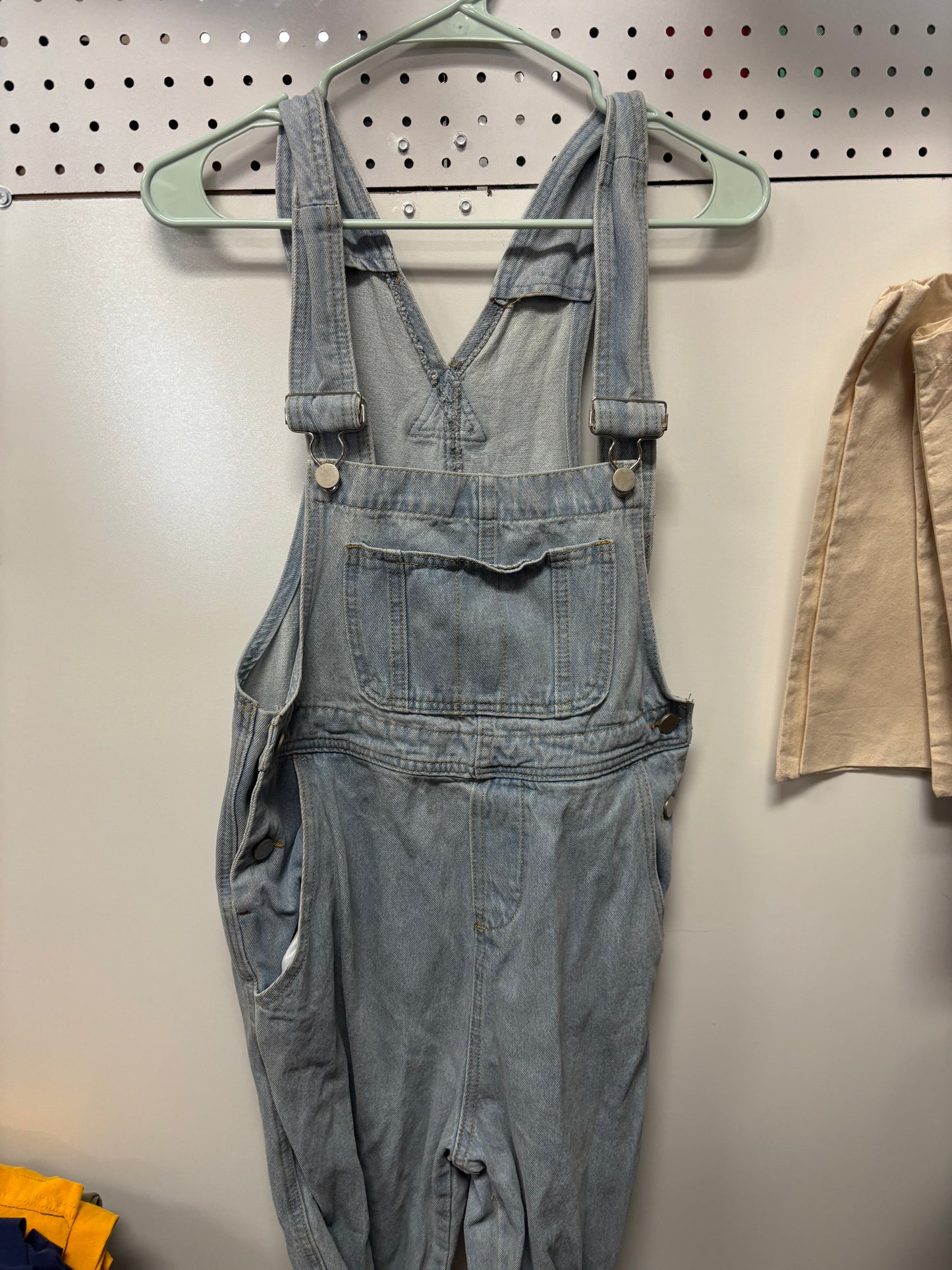 Light Blue Jean Overalls- S