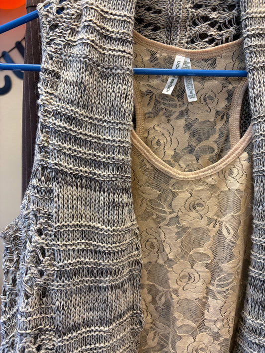 Tank Y2K Lace Tank - S