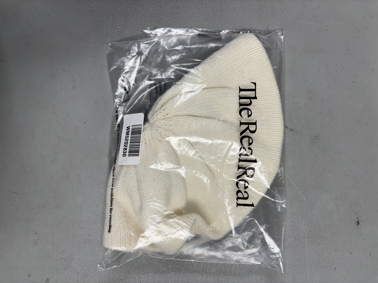MK Cream and Gold Beret