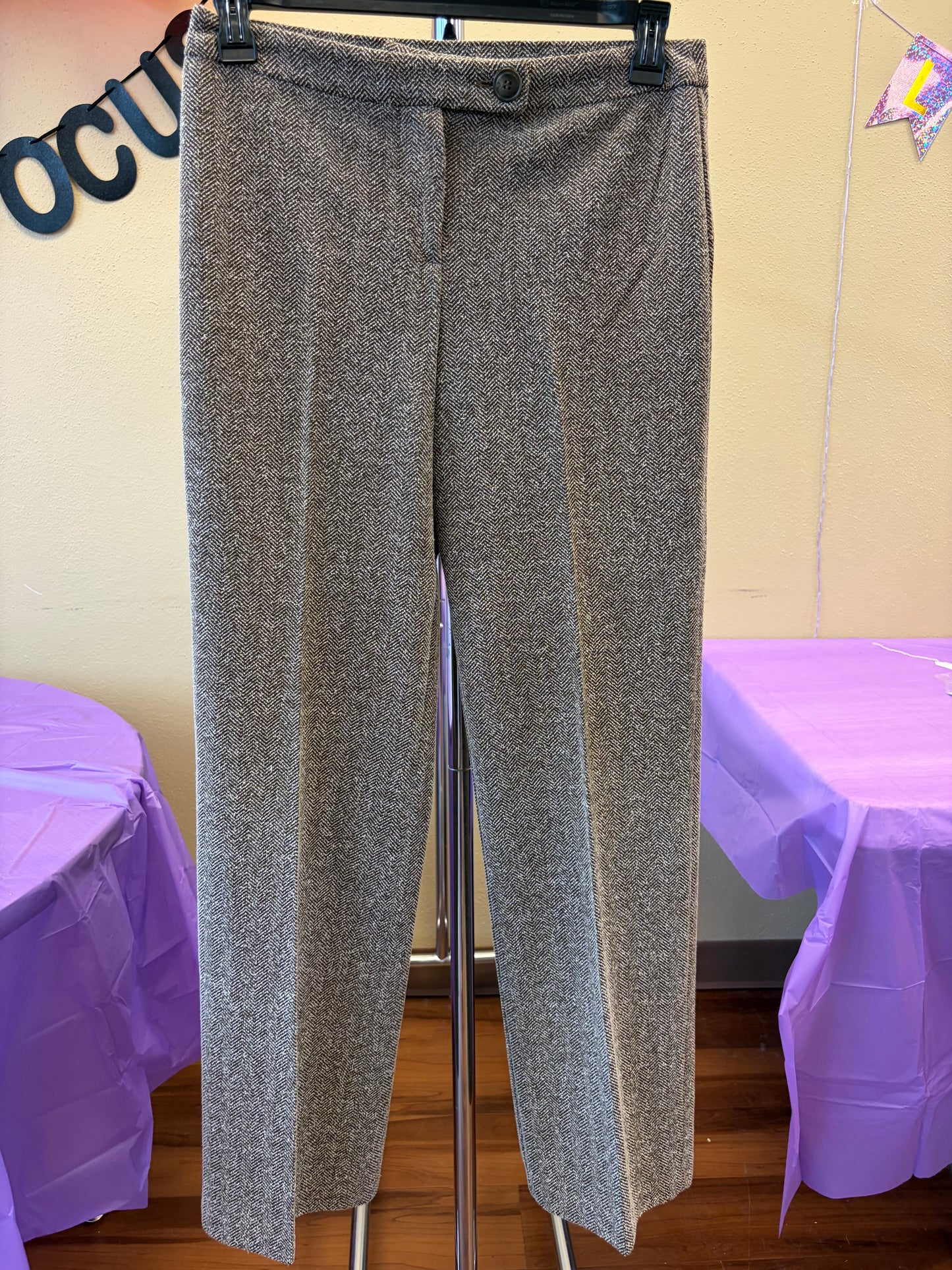 New York & Company Brown Dress Pants - M