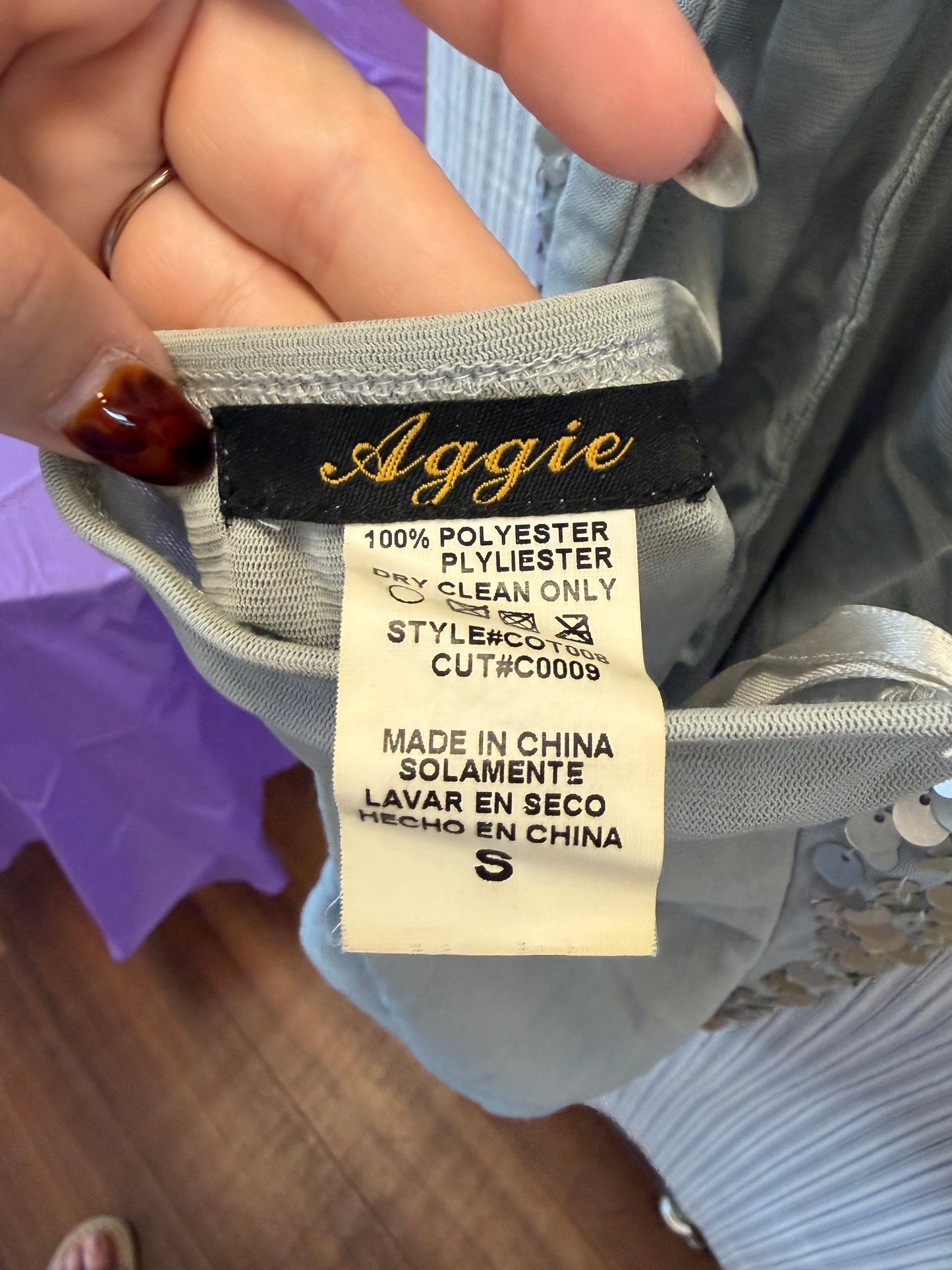 Calvin Klein White Pinstripe Pants - Size 6