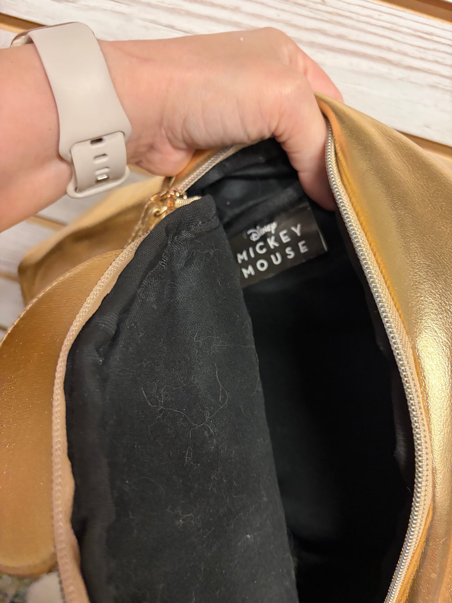 Mouse Gold Mini Backpack