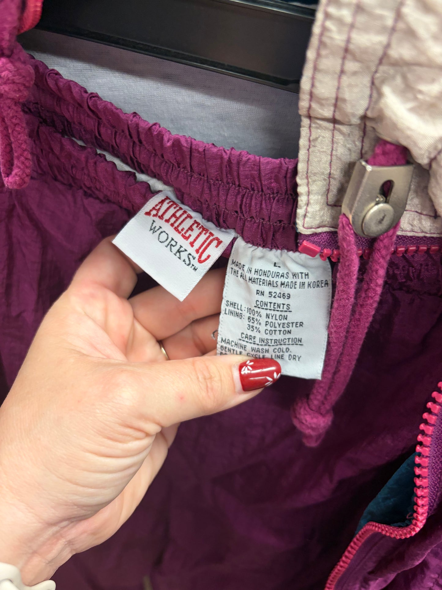 Athletic Works Windbreaker Suit-L