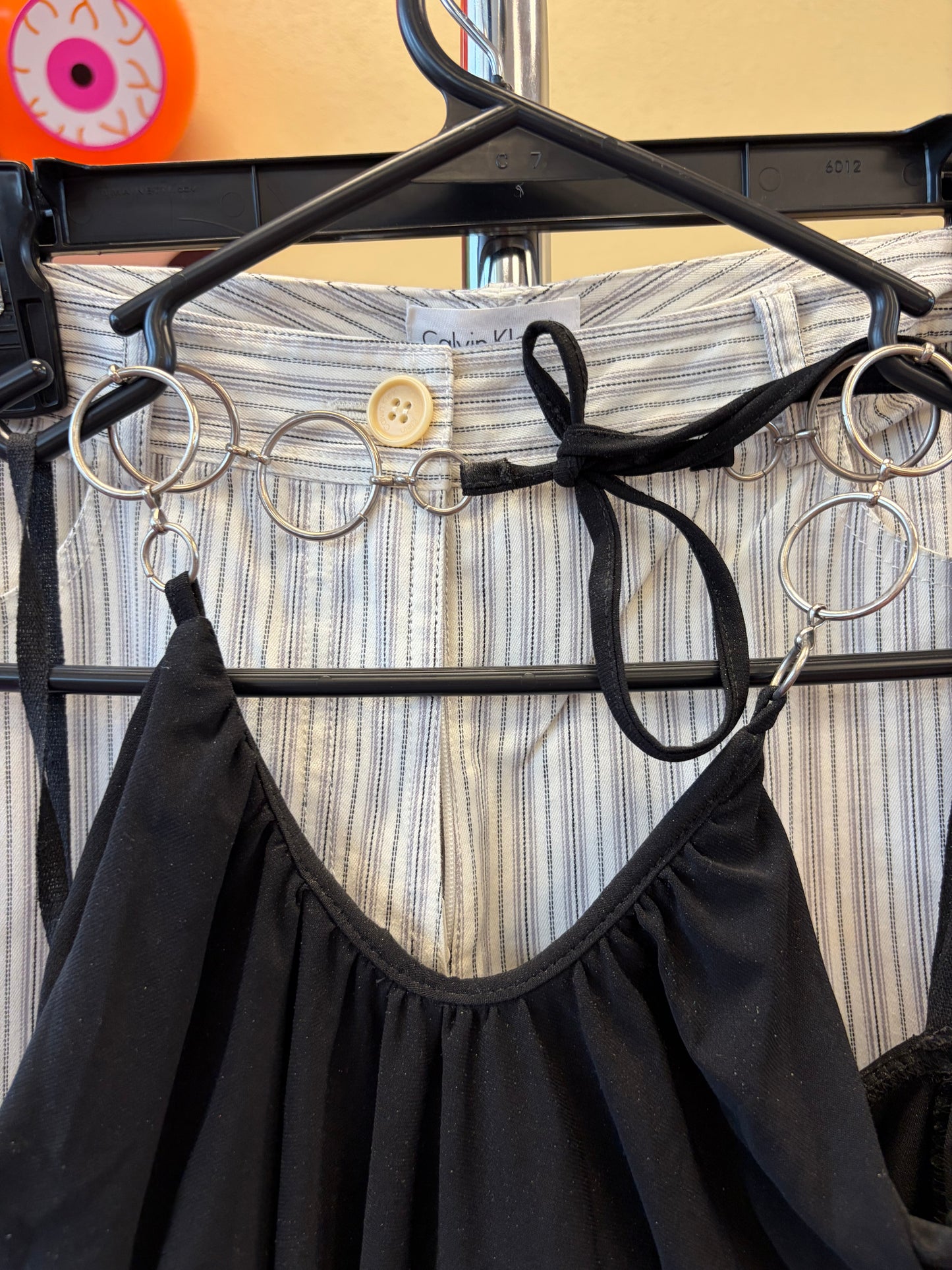 A'Gaci Too Black Y2K Tank - S