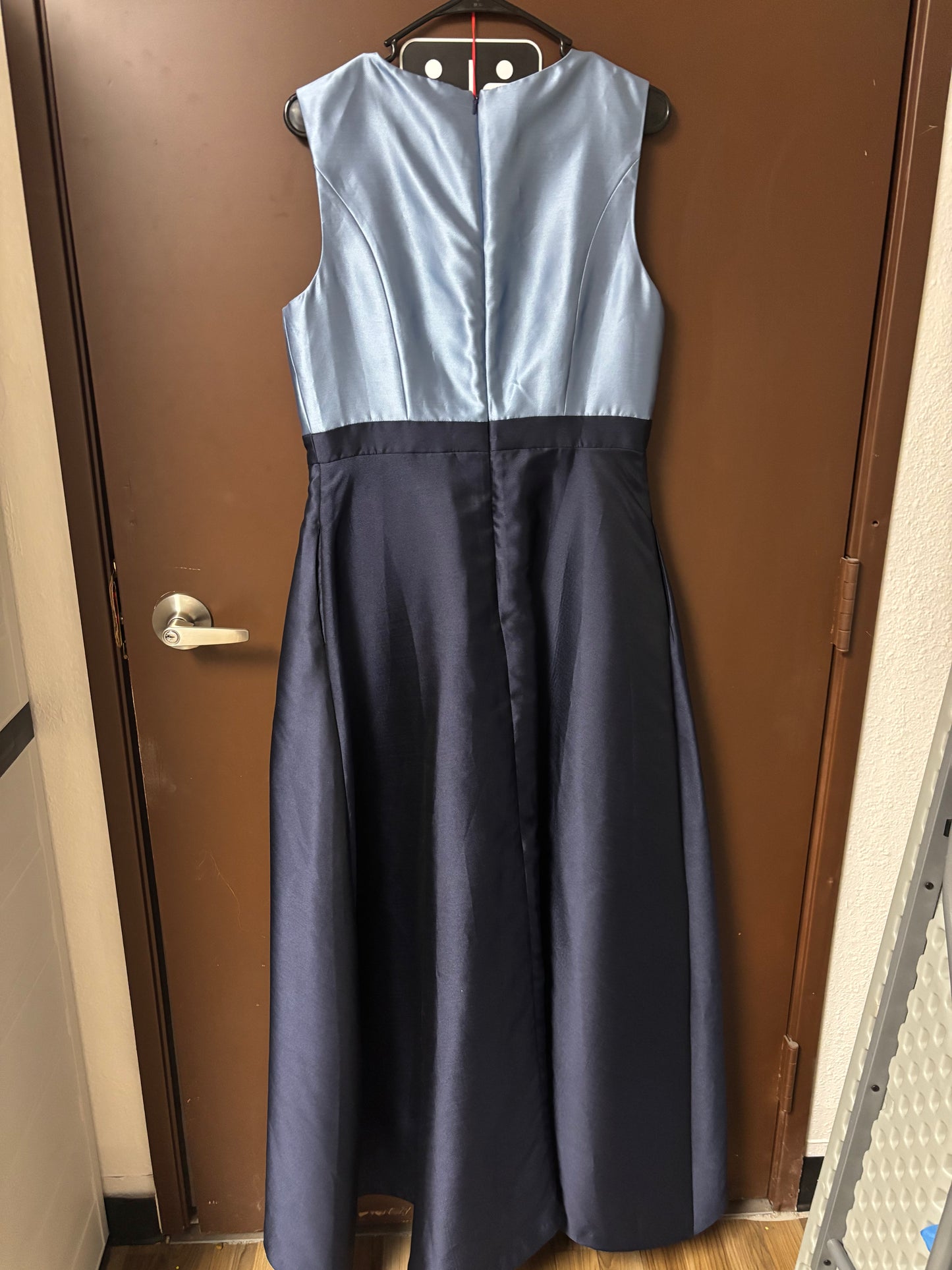 Kay Unger Walk Through Jumper Blue- M