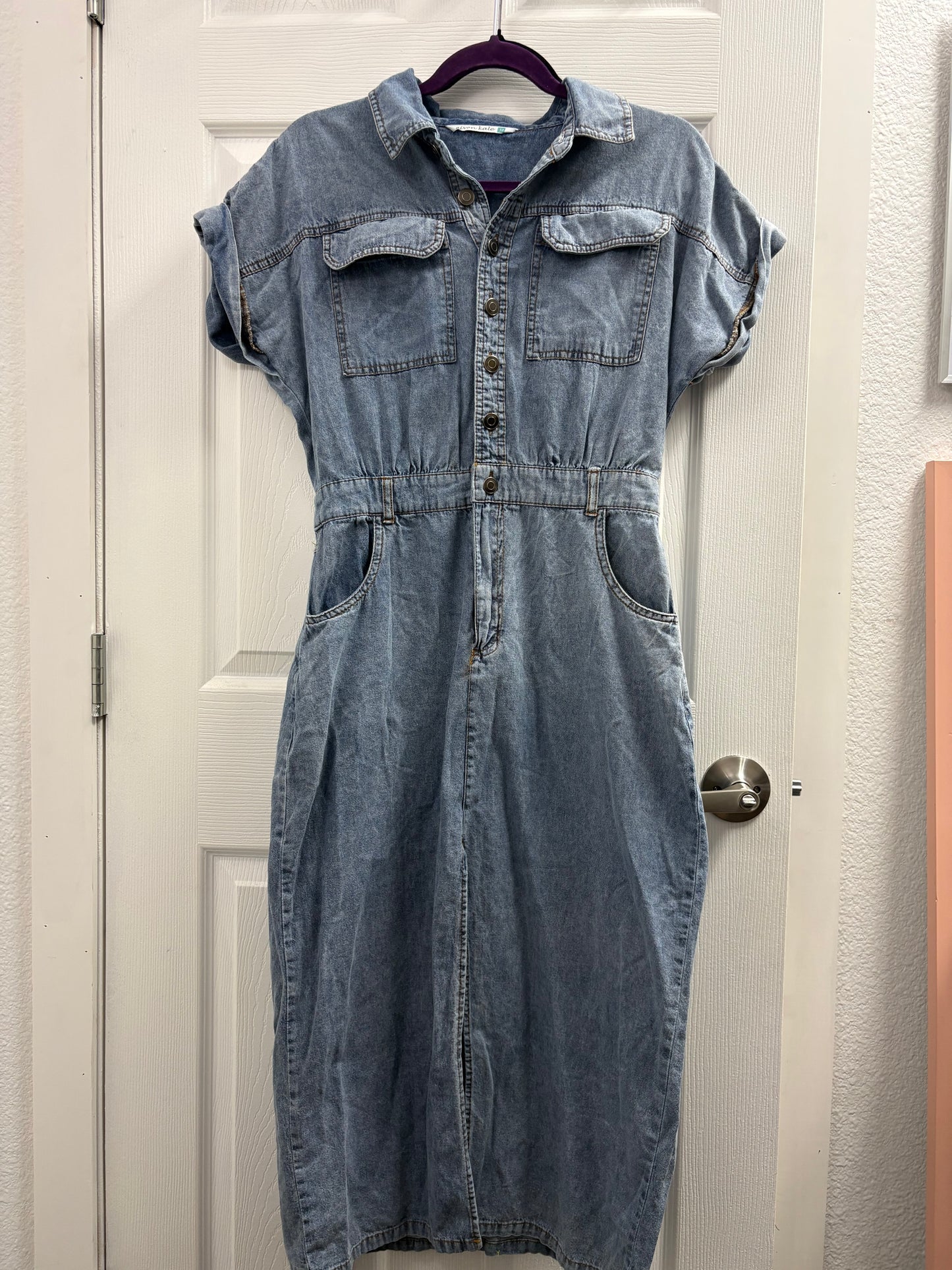 Denim Dress Sz M