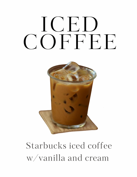 Iced coffee