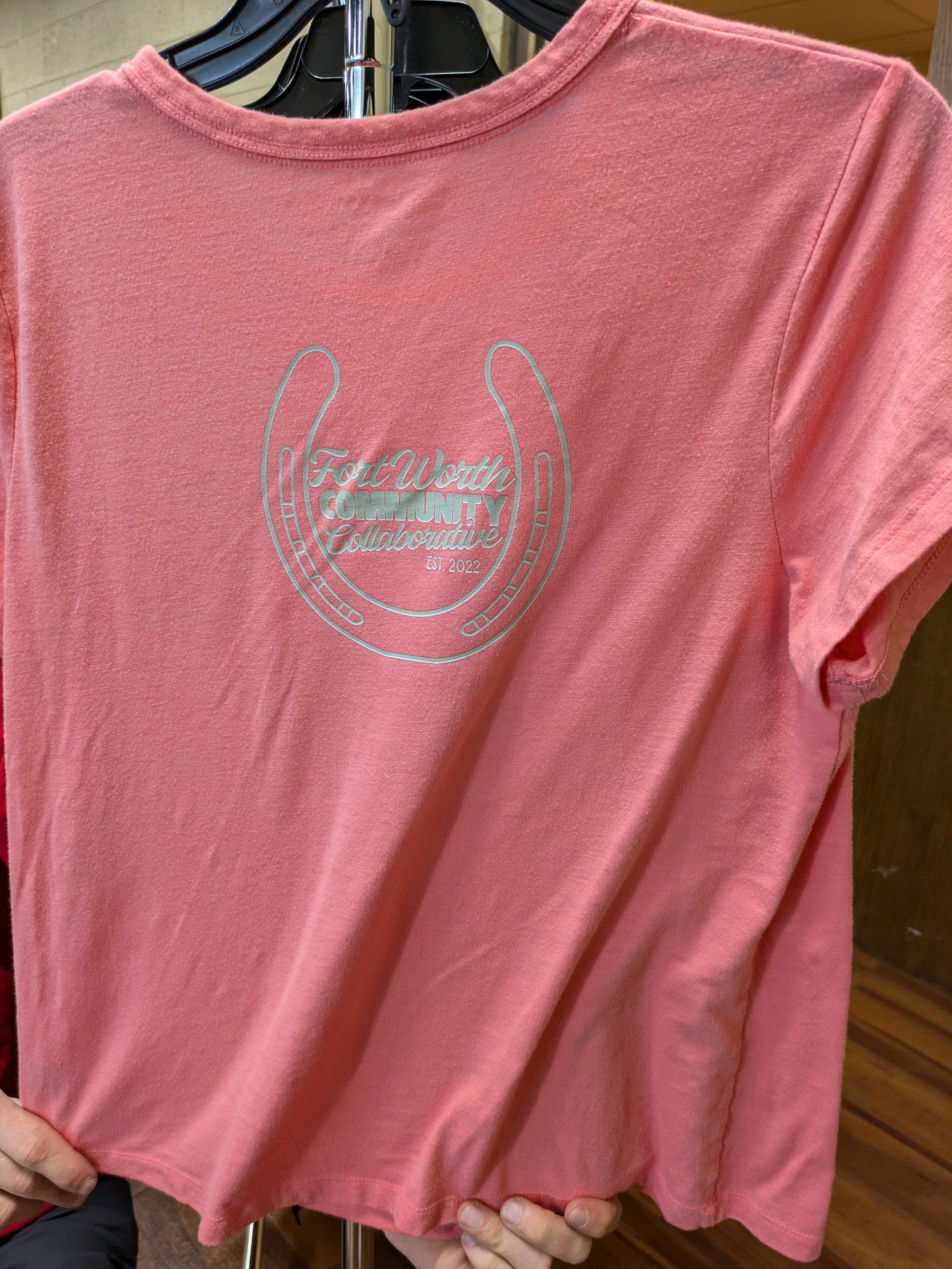 FWCC MERCH: Women's Coral Large
