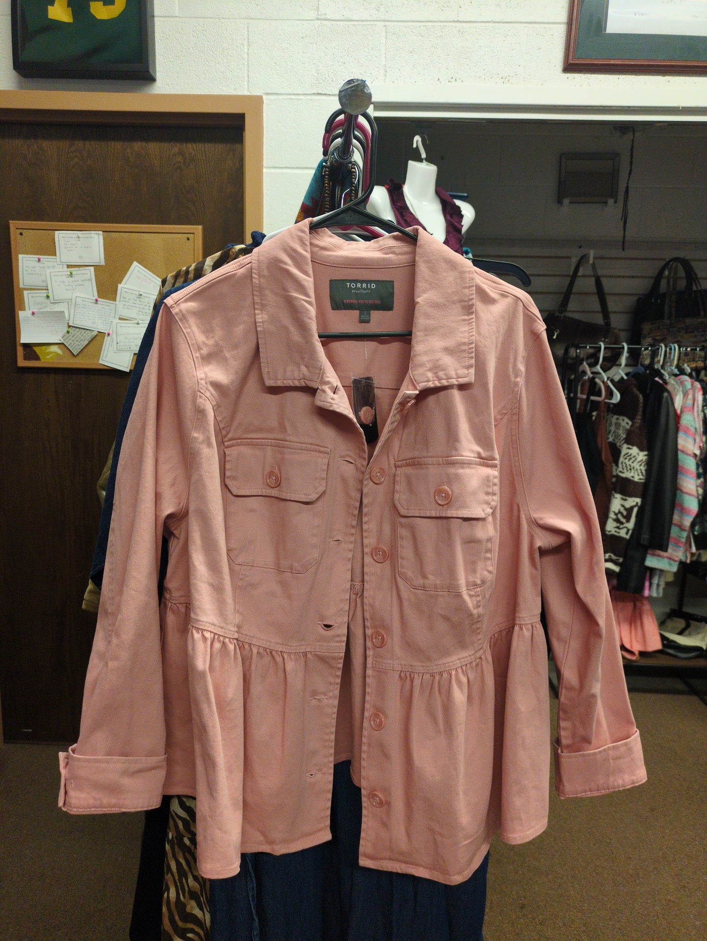 Torrid Pink Jacket 1 (1X)