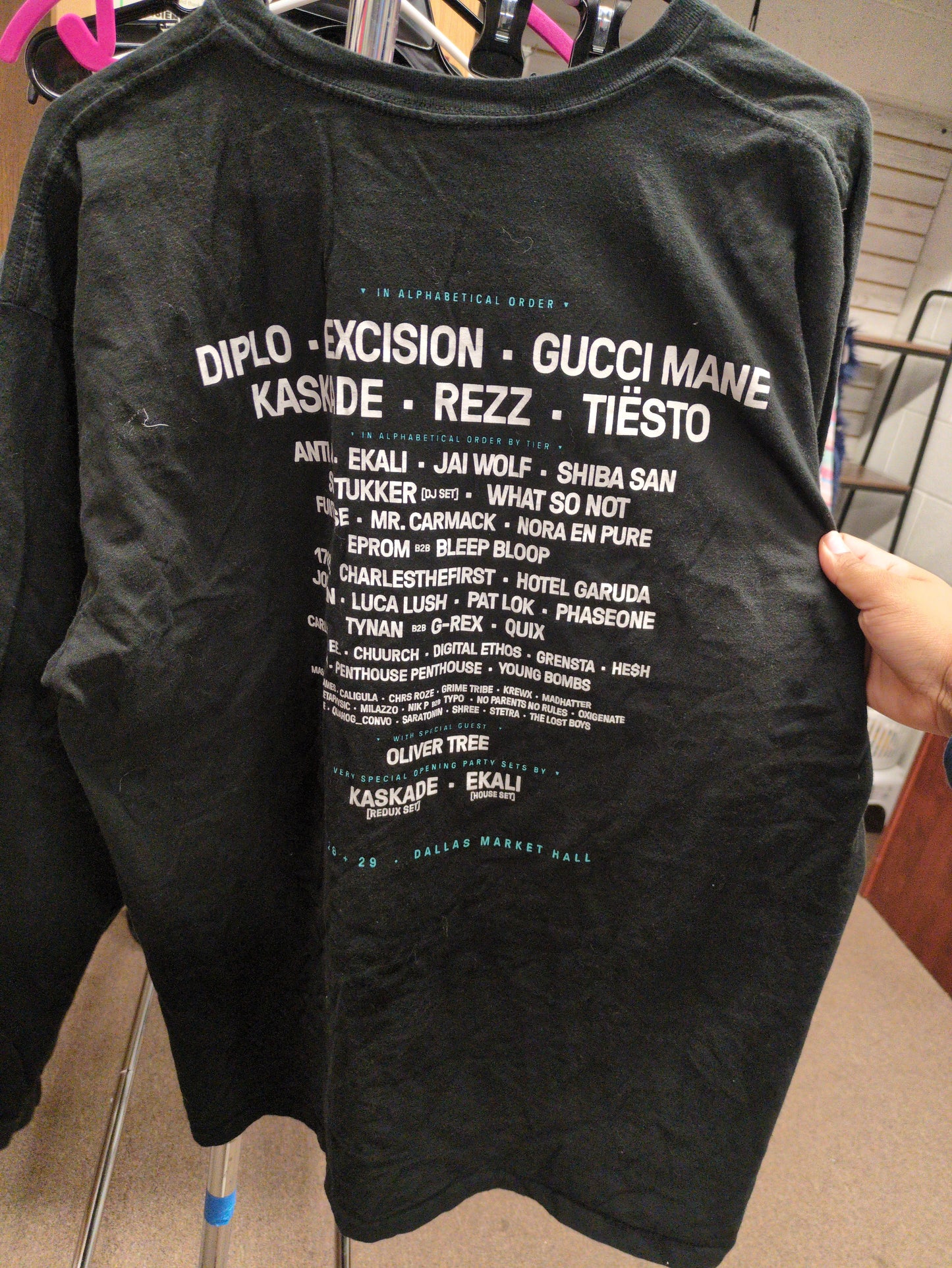 Lights All Night T Shirt Sz XL