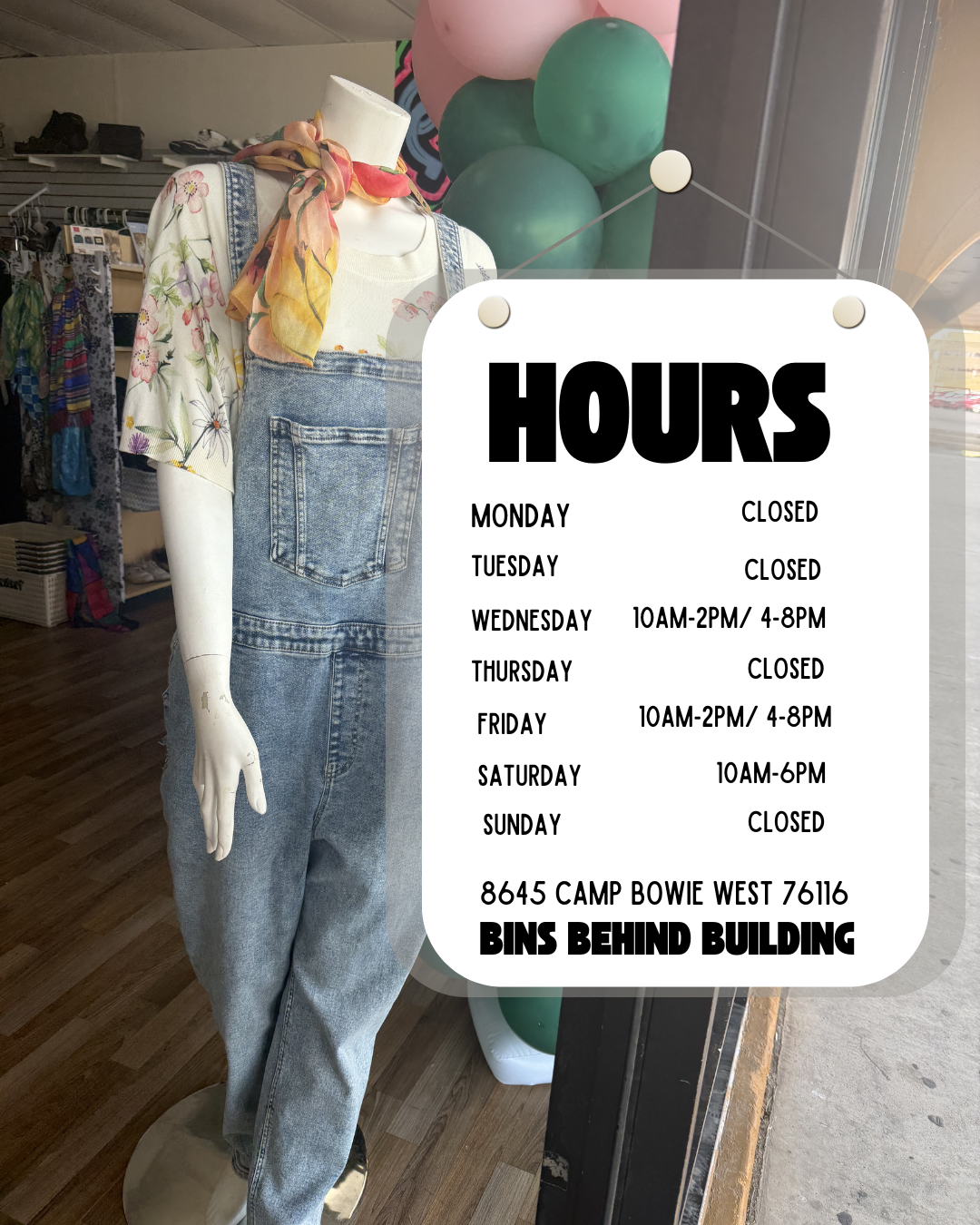 Cowtown Closet is OPEN!