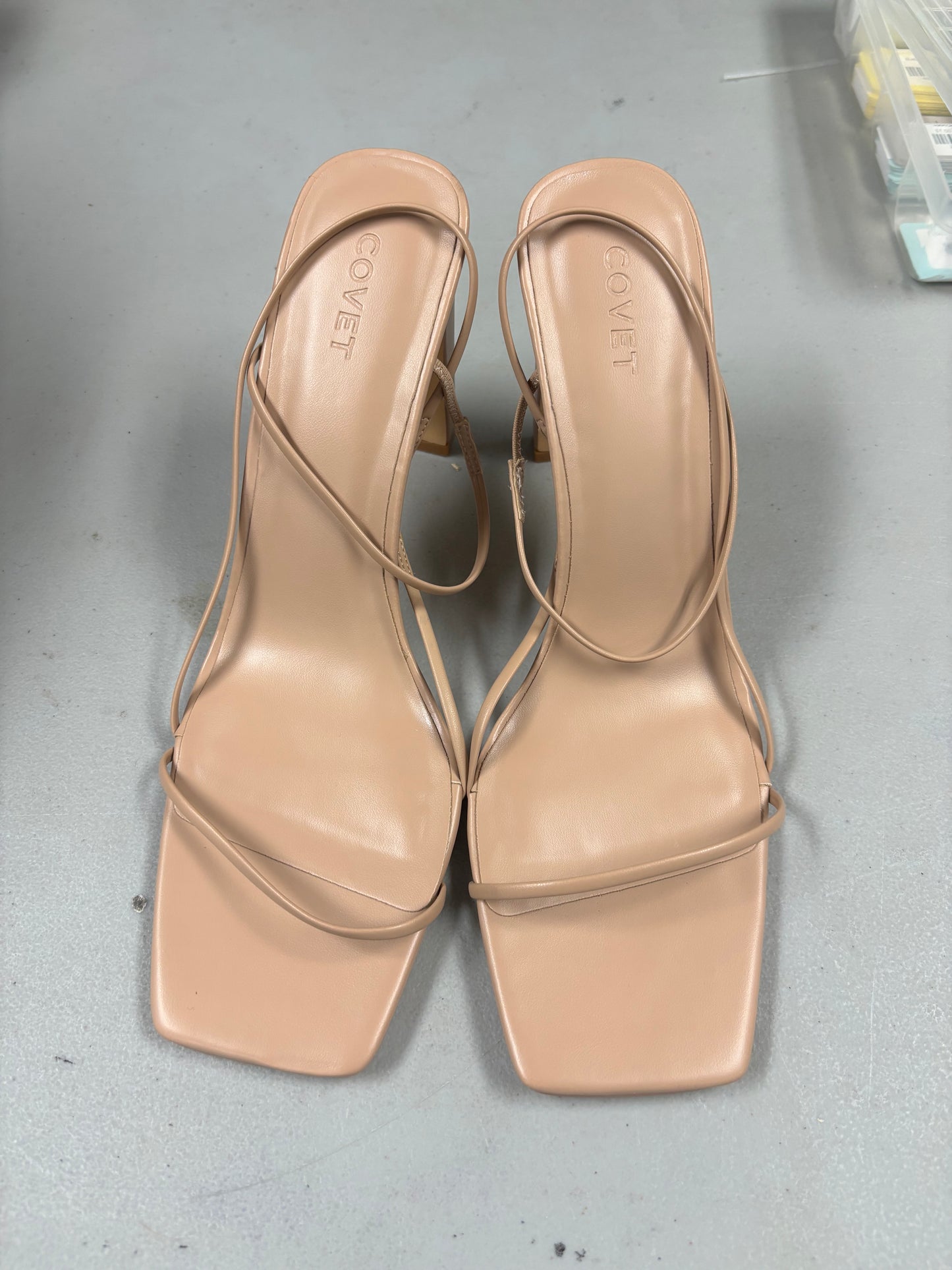 COVET Tan Heels-W 9