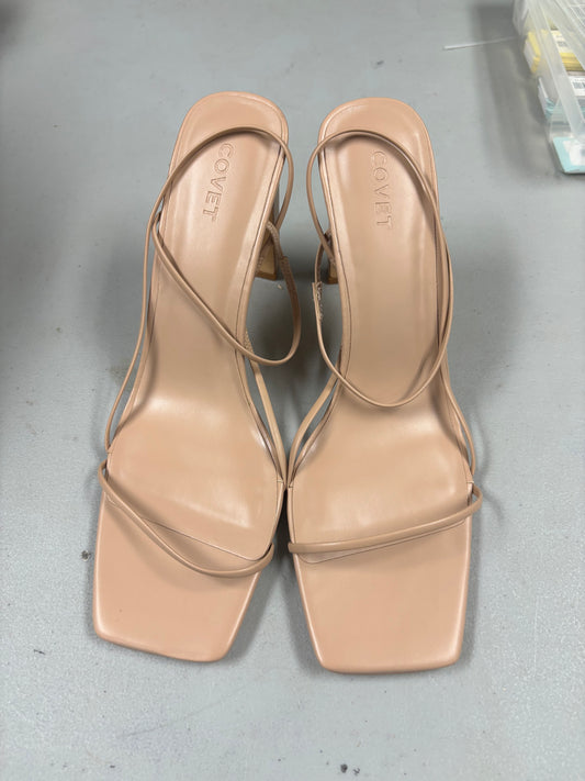 COVET Tan Heels-W 9