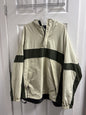 Green Quarter Zip Puffer XXL