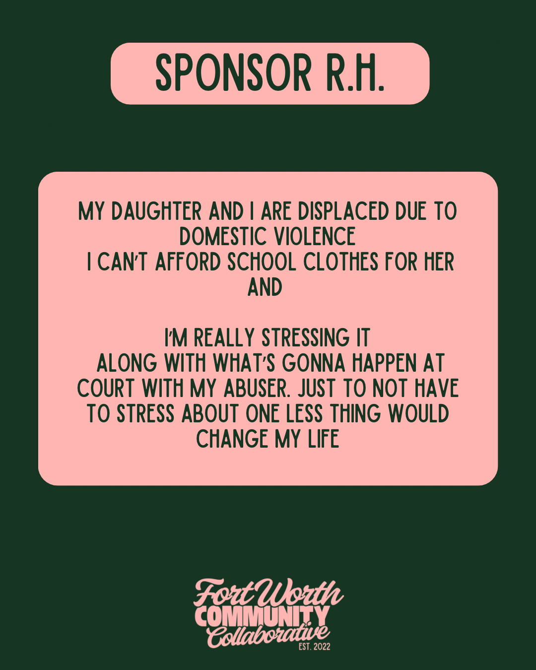 Sponsor A Voucher