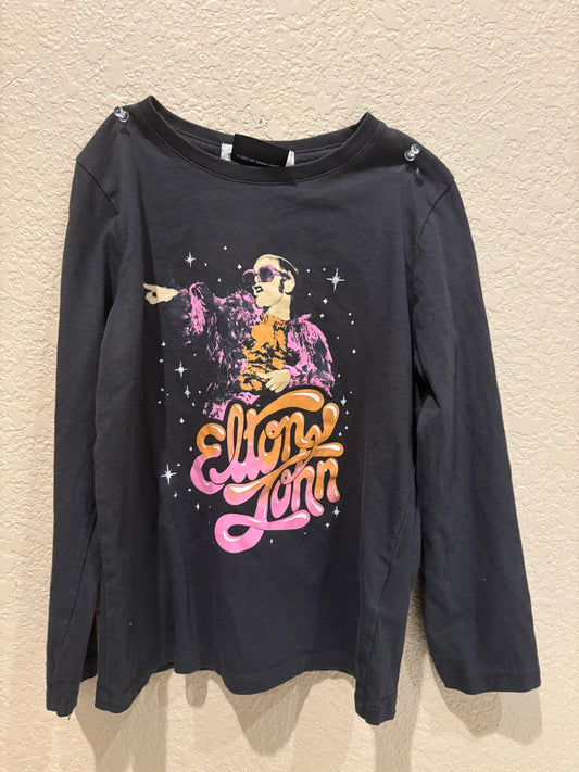 Elton John Long Sleeve T-Shirt (CHILD SMALL 6)