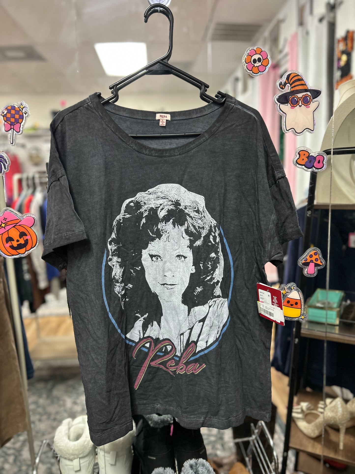 REBA Acid Wash Tee