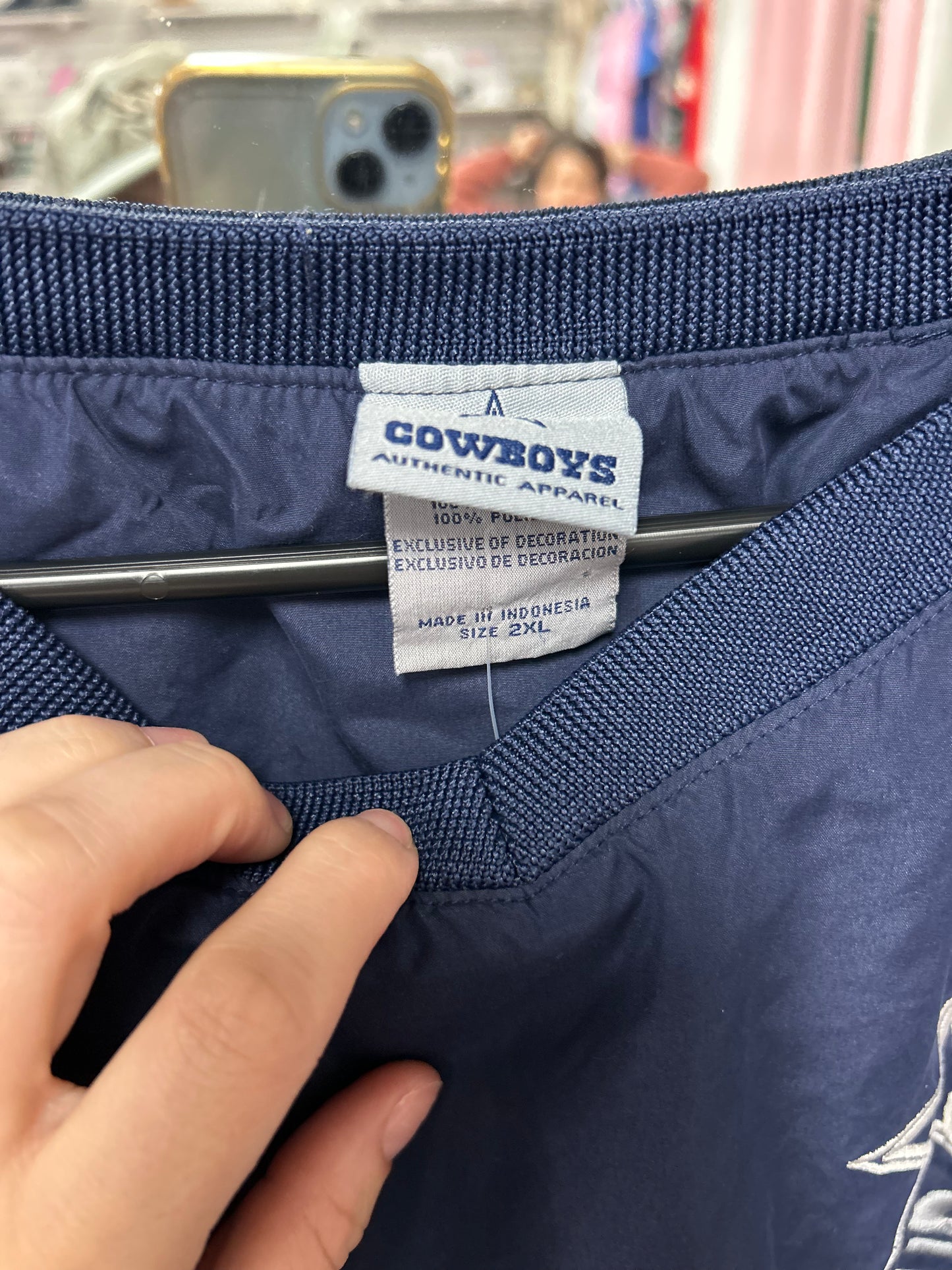 Dallas Cowboys Pullover Windbreaker