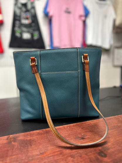 Dooney and Bourke Small Shopper in Sage