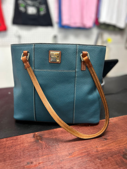 Dooney and Bourke Small Shopper in Sage