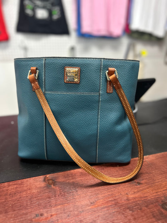 Dooney and Bourke Small Shopper in Sage