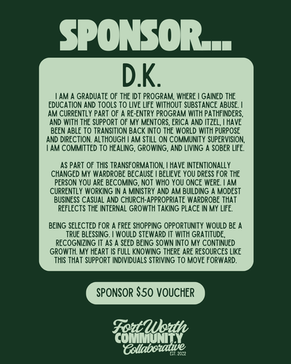 Sponsor A Voucher