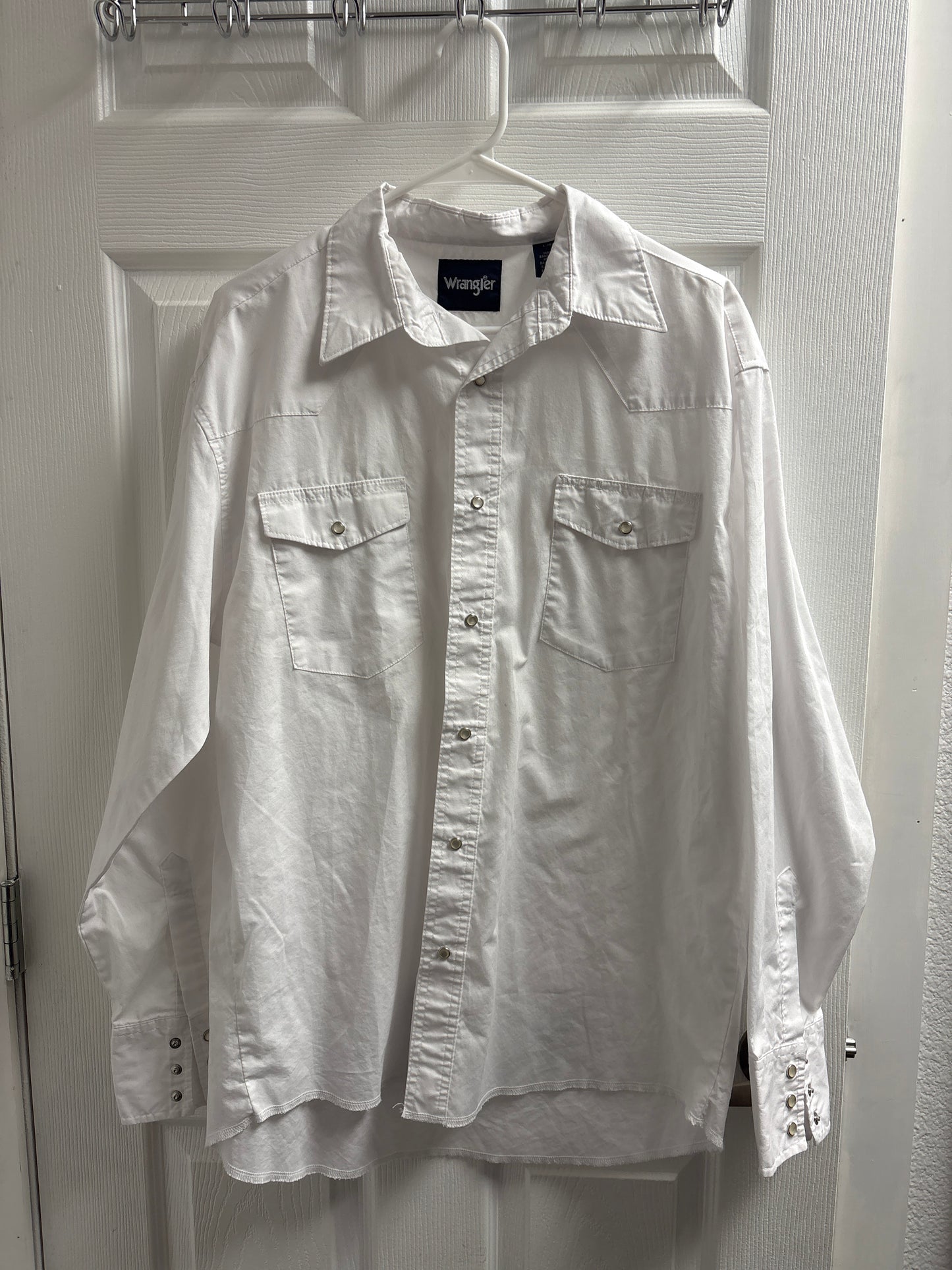 Wrangler Pearl Snap Lg
