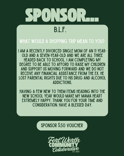 Sponsor A Voucher