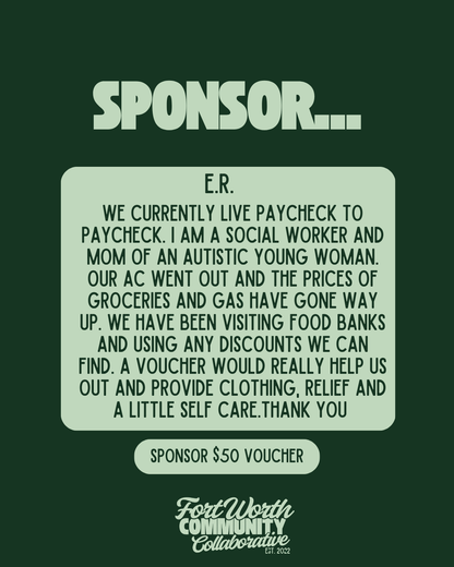 Sponsor A Voucher