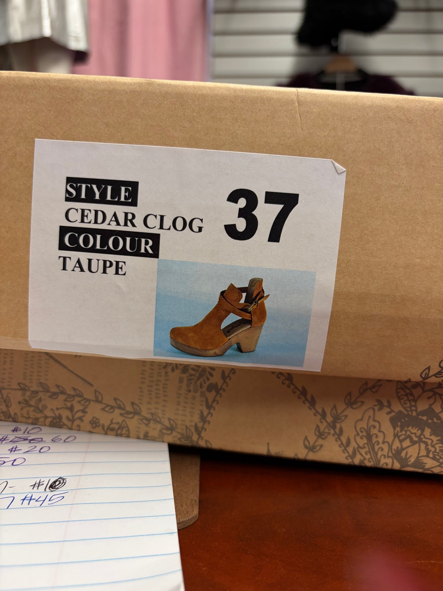 Free People Leather Clog- size 6.5