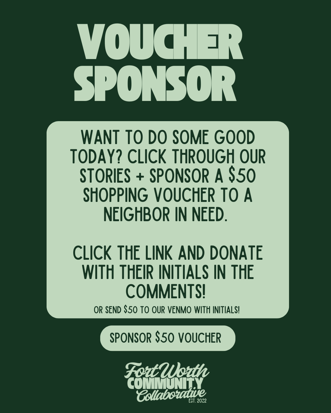 Sponsor A Voucher