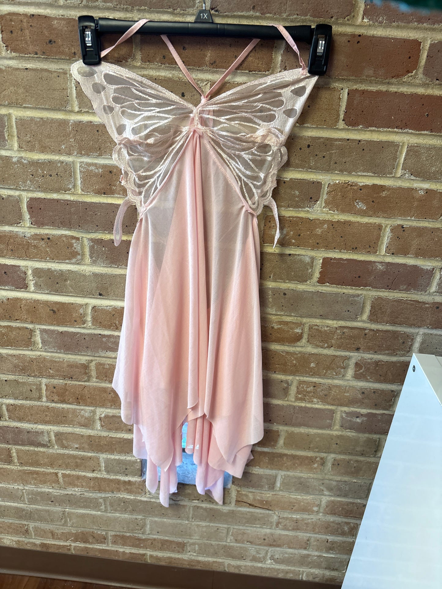 Valentine’s Day Pink Butterfly Nightgown S