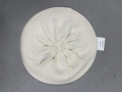 MK Cream and Gold Beret
