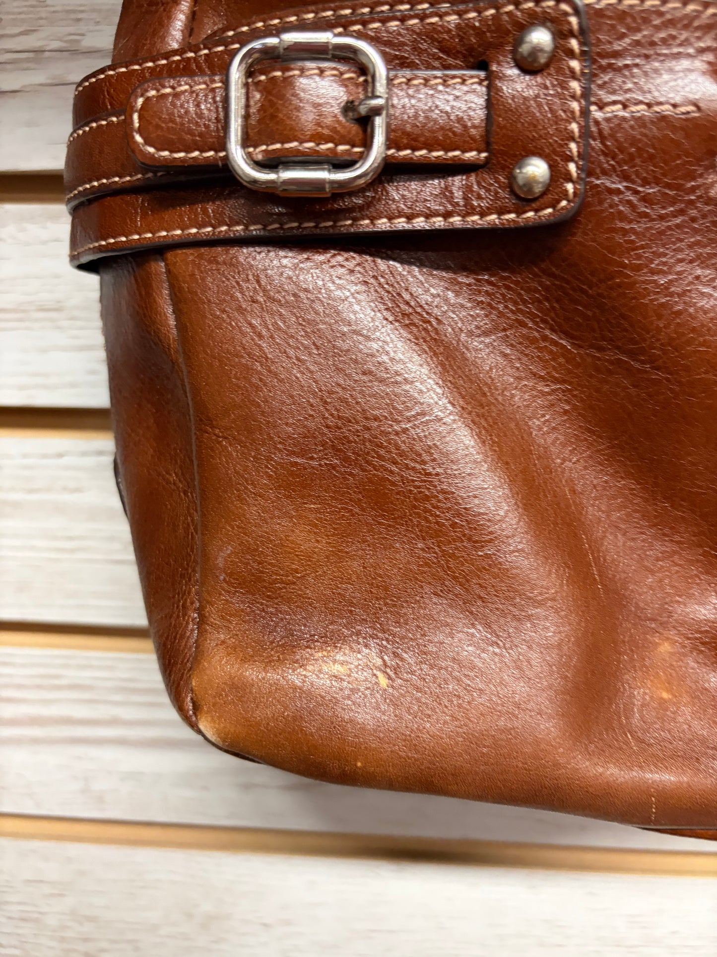 Etienne Aigner Hobo buckle Bag-brown