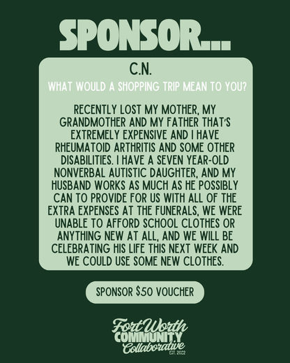 Sponsor A Voucher