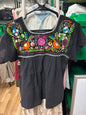 Embroidered Mexican Top-M