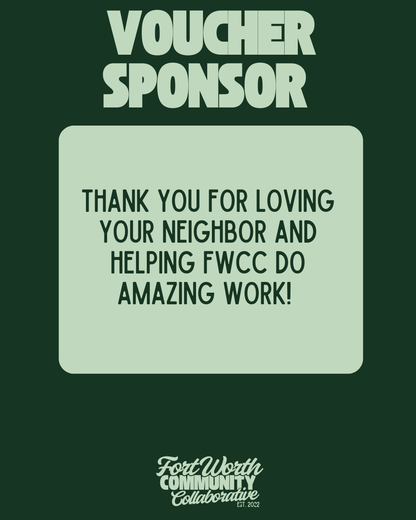 Sponsor A Voucher
