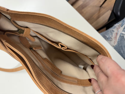 Lucky Suede Hobo Bag