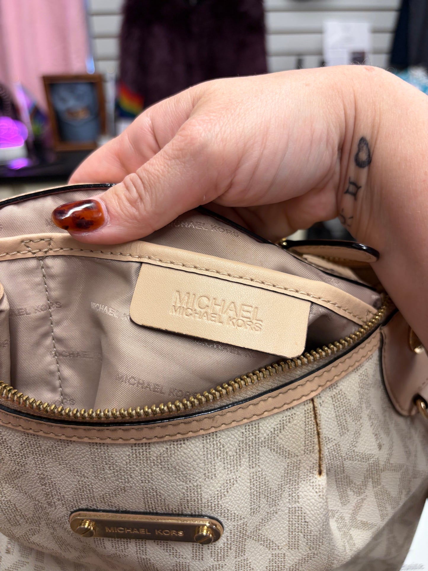 MK Jet Set Large Crossbody Bag