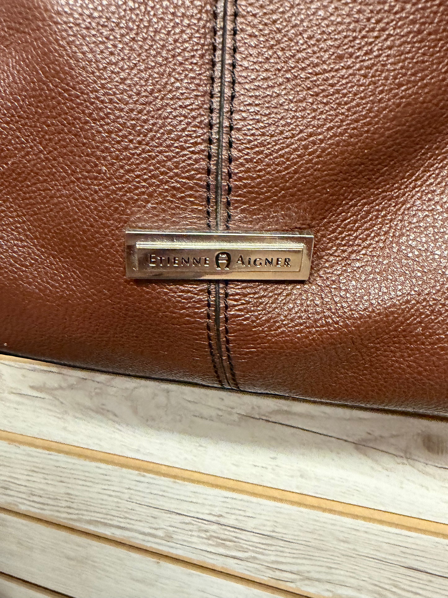 Etienne Aigner Hobo Bag-cognac