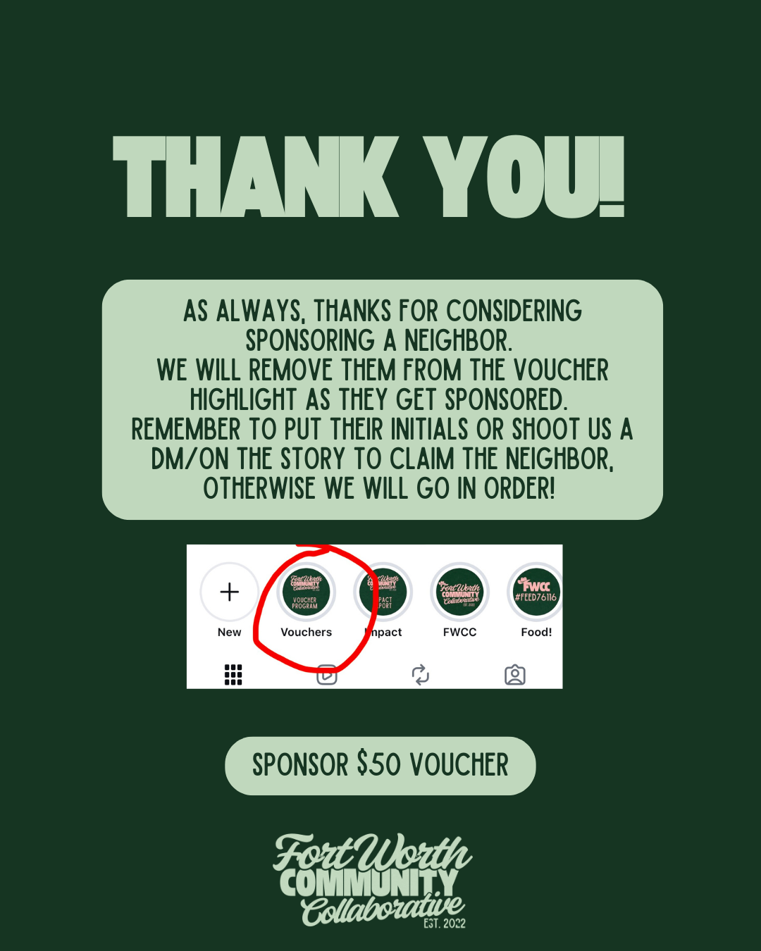 Sponsor A Voucher