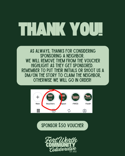 Sponsor A Voucher
