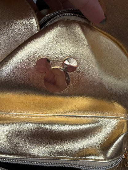 Mouse Gold Mini Backpack