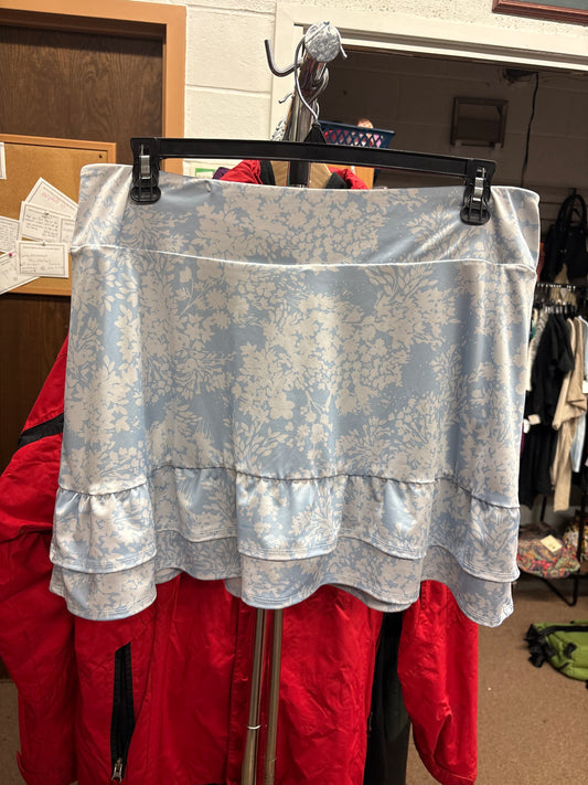 Floral Activewear Skirt Sz XL