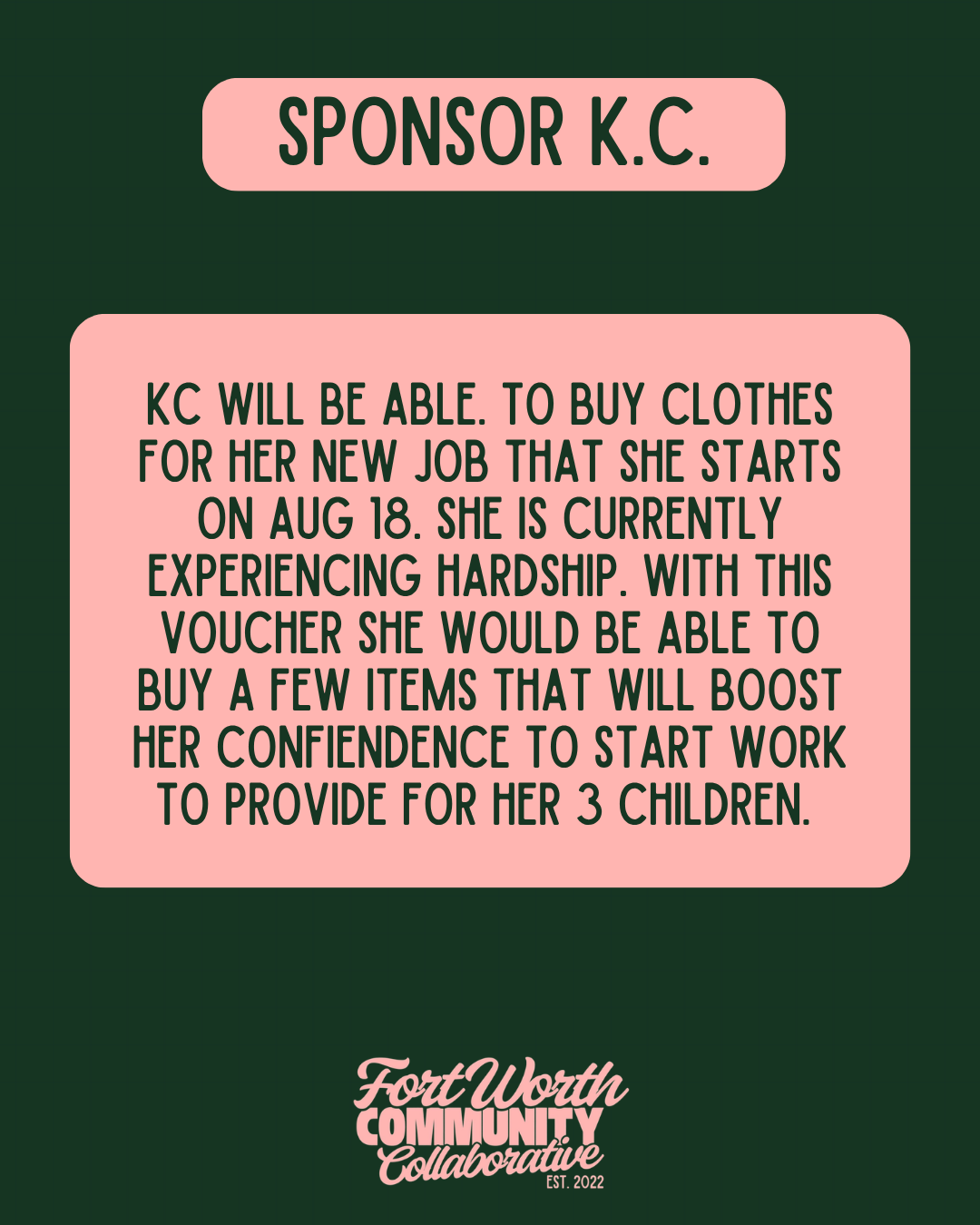 Sponsor A Voucher